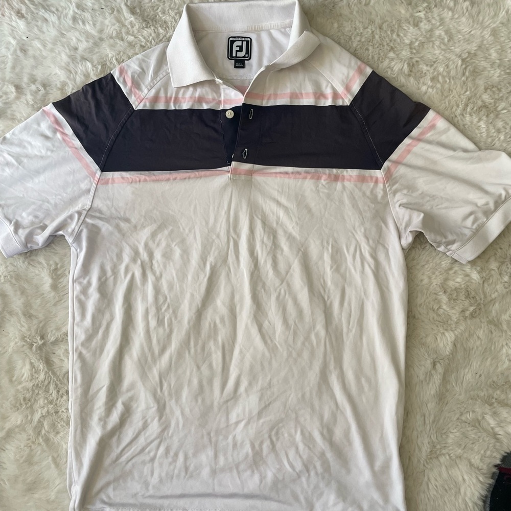 Footjoy Dryjoys Mens golf polo